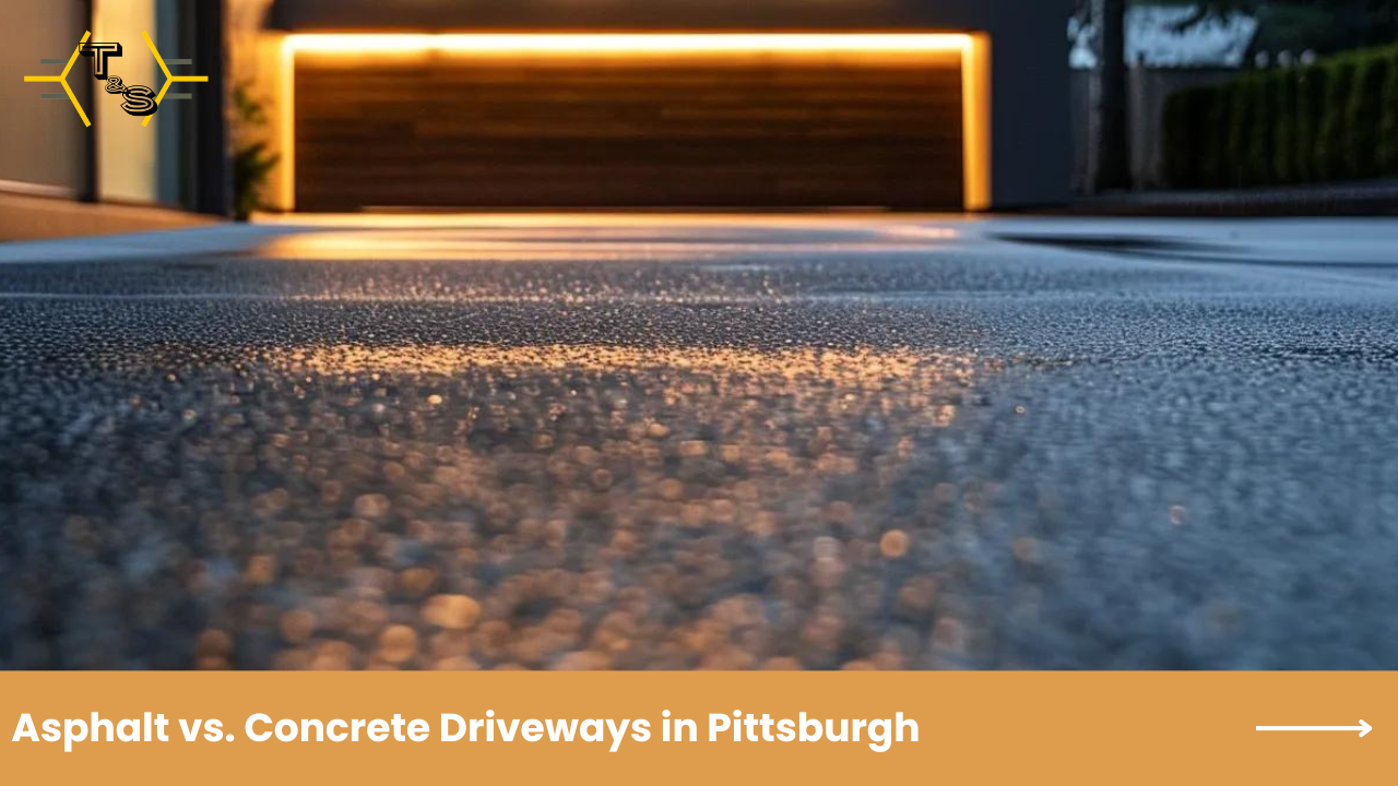 Asphalt vs. Concrete Driveways in Pittsburgh